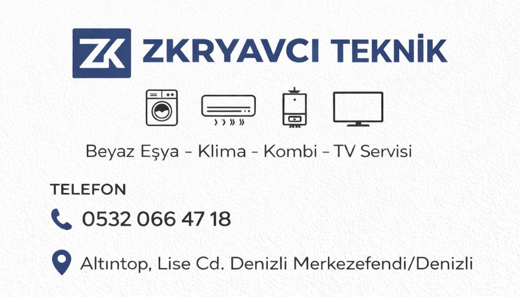 Denizli Buzdolabı ve Beyaz Eşya tamircisi